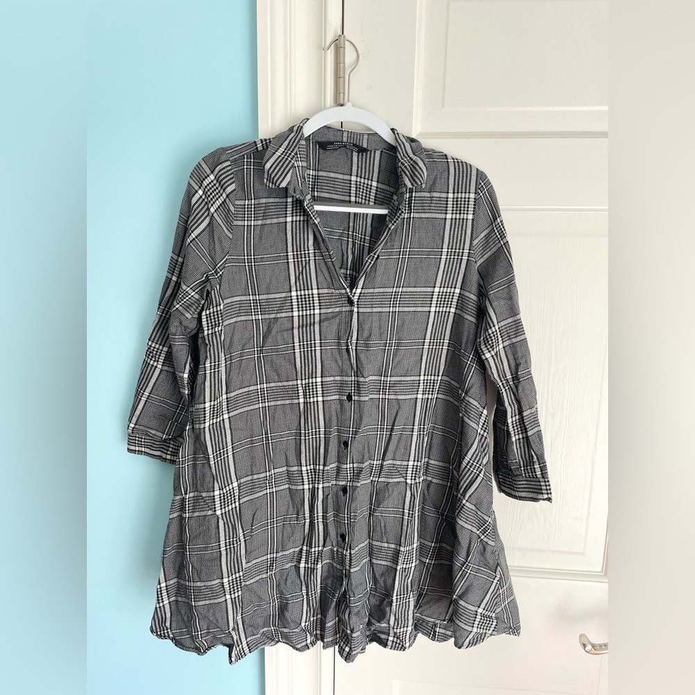 Zara shirt dress